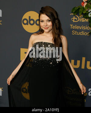 Los Angeles, California, USA. 22nd Sep, 2019. LOS ANGELES, CA - SEPTEMBER 22: Hannah Zeile arrives at the Walt Disney Television Emmy Party on September 22, 2019 in Los Angeles, California. Photo: CraSH/imageSPACE/MediaPunch Credit: MediaPunch Inc/Alamy Live News Stock Photo