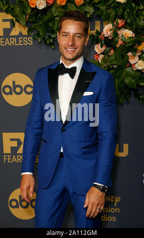 Los Angeles, California, USA. 22nd Sep, 2019. Justin Hartley arrives at the Walt Disney Television Emmy Party on September 22, 2019 in Los Angeles, California. Photo: CraSH/imageSPACE/MediaPunch Credit: MediaPunch Inc/Alamy Live News Stock Photo