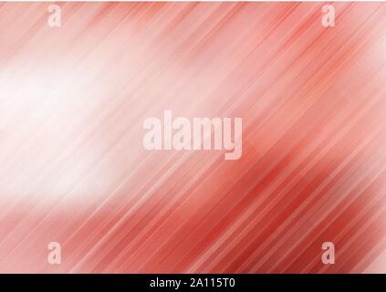 Abstract red gradient color oblique striped lines texture blurred background. Vector illustration Stock Vector