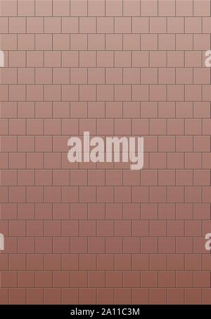 Abstract seamless background of squares. Imitation of brickwork. . Flat design. Stock Vector