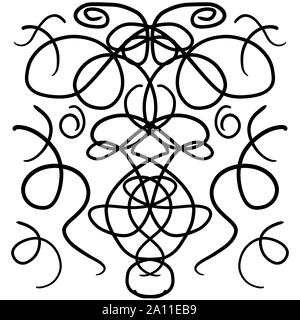 Pattern for Coloring Book. Black and White Background with Floral, Ethnic,  Hand Drawn Elements for Design Stock Vector - Illustration of  inspirational, book: 59318815