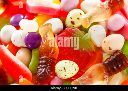 Candy sweets – childrens pick and mix Stock Photo