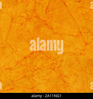 Orange paper background with pattern Stock Photo