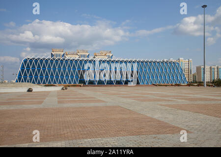 palace of independence in independence square astana or nur-sultan the capital of  kazakhstan Stock Photo