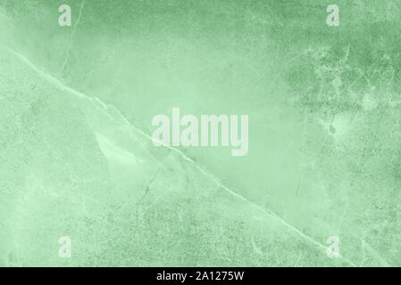 Mint marble texture. Natural patterned stone for background, copy space and design. Abstract marble stone surface. Trendy color. Stock Photo