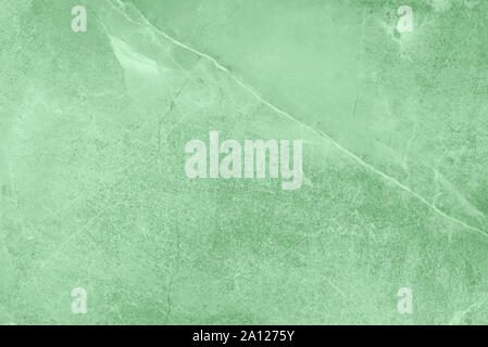 Mint marble texture. Natural patterned stone for background, copy space and design. Abstract marble stone surface. Trendy color. Stock Photo