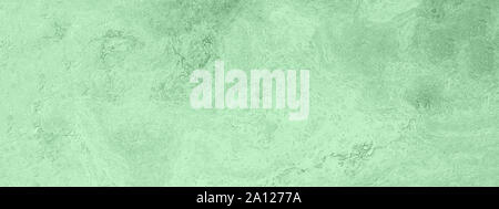 Mint marble texture. Natural patterned stone for background, copy space and design. Abstract marble stone surface. Trendy mint color. Stock Photo