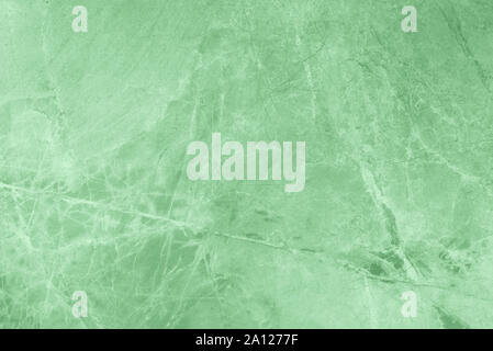 Mint marble texture. Natural patterned stone for background, copy space and design. Abstract marble stone surface. Trendy color. Stock Photo