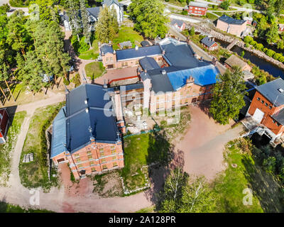 Kouvola, Finland - 2 September 2019: Aerial Photo Of Symbol Of ...