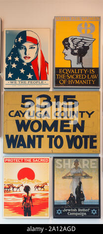Equal Rights Heritage Center of New York State  in Auburn NY Stock Photo