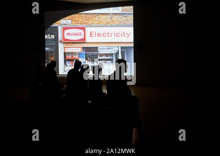 Mark Leckey. Winner of the Turner Prize 2008, O' Magic Power of Bleakness, Solo Exhibition, Tate Britain, Millbank, London. UK Stock Photo
