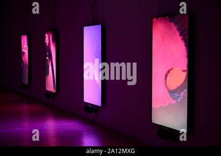 Mark Leckey. Winner of the Turner Prize 2008, O' Magic Power of Bleakness, Solo Exhibition, Tate Britain, Millbank, London. UK Stock Photo
