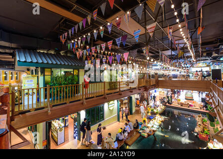 IconSiam shopping mall food court, Khlong San District, Thonburi, Bangkok,  Thailand, Stock Photo, Picture And Rights Managed Image. Pic. U37-3440543