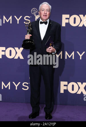 Los Angeles, United States. 22nd Sep, 2019. LOS ANGELES, CALIFORNIA, USA - SEPTEMBER 22: Lorne Michaels poses in the press room at the 71st Annual Primetime Emmy Awards held at Microsoft Theater L.A. Live on September 22, 2019 in Los Angeles, California, United States. (Photo by Xavier Collin/Image Press Agency) Credit: Image Press Agency/Alamy Live News Stock Photo