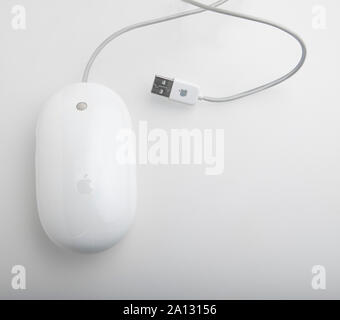 Apple Mighty Mouse Stock Photo