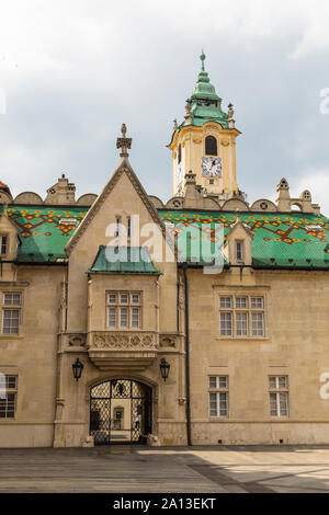 Museum of the City History- Old Town Hall. Bratislava. Slovakia Stock Photo