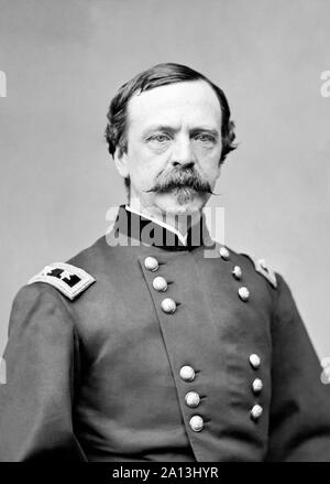 Portrait of Union Major General Daniel Sickles. Stock Photo