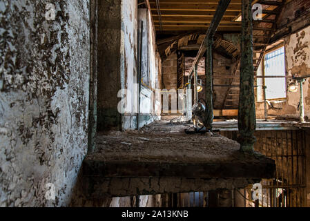 Abandoned Eastern State Penitentiary in Philadelphia 07 Stock Photo