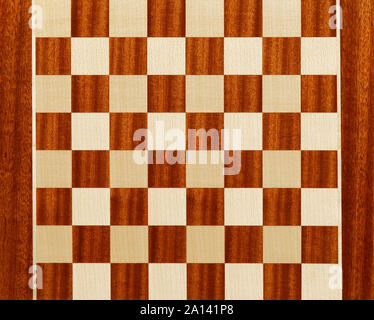 Dark brown checkered abstract furniture texture close up Stock Photo