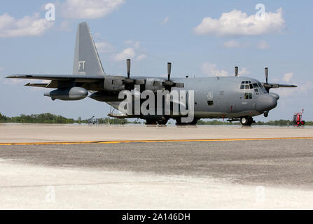 A HC-130P Combat King of the 71st RQS at Moody Air Force Base, Georgia ...
