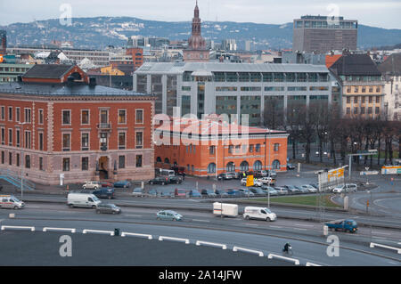 Oslo, Norway - November 12 2009: Outside view from the Opera house of Oslo Stock Photo