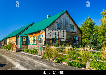 The House Barn At The Mennonite Heritage Village In Steinbach, Manitoba ...