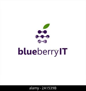 Dots for Blueberry Stock Vector