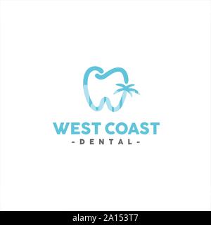 line art dental Stock Vector