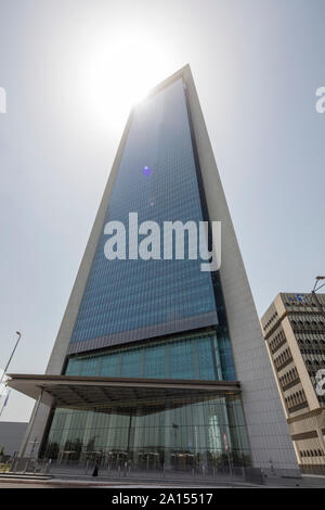 Office building of ADNOC (Abu Dhabi National Oil Company) on Corniche ...