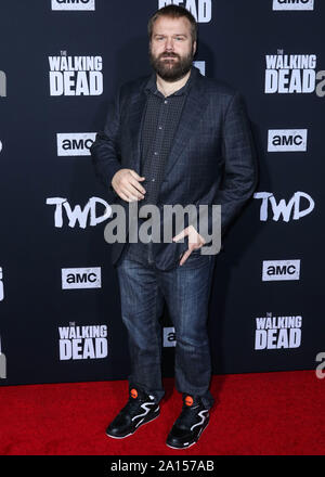 Hollywood, United States. 23rd Sep, 2019. HOLLYWOOD, LOS ANGELES, CALIFORNIA, USA - SEPTEMBER 23: Robert Kirkman arrives at the Los Angeles Special Screening Of AMC's 'The Walking Dead' Season 10 held at the TCL Chinese Theatre IMAX on September 23, 2019 in Hollywood, Los Angeles, California, United States. (Photo by Xavier Collin/Image Press Agency) Credit: Image Press Agency/Alamy Live News Stock Photo