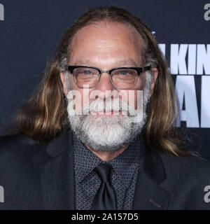 Hollywood, United States. 23rd Sep, 2019. HOLLYWOOD, LOS ANGELES, CALIFORNIA, USA - SEPTEMBER 23: Greg Nicotero arrives at the Los Angeles Special Screening Of AMC's 'The Walking Dead' Season 10 held at the TCL Chinese Theatre IMAX on September 23, 2019 in Hollywood, Los Angeles, California, United States. (Photo by Xavier Collin/Image Press Agency) Credit: Image Press Agency/Alamy Live News Stock Photo