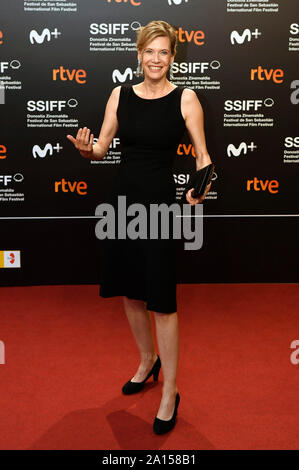 San Sebastian, Spanien. 22nd Sep, 2019. Ina Weisse at the premiere of 'The Prelude' at the 67th San Sebastian International Film Festival/Festival Internacional de Cine de San Sebastián in the Kursaal. San Sebastian, 22.09.2019 | usage worldwide Credit: dpa/Alamy Live News Stock Photo