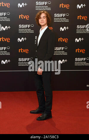 San Sebastian, Spanien. 22nd Sep, 2019. Ilja Monti at the premiere of 'The Prelude' at the 67th San Sebastian International Film Festival/Festival Internacional de Cine de San Sebastián in the Kursaal. San Sebastian, 22.09.2019 | usage worldwide Credit: dpa/Alamy Live News Stock Photo