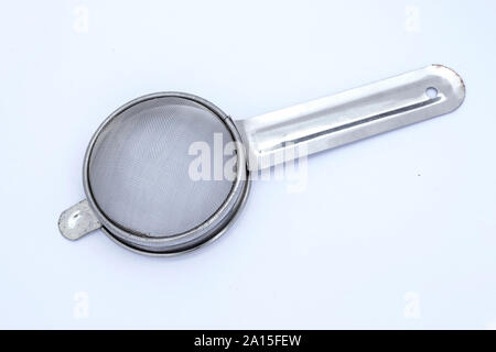 Steel Strainer Stock Photo