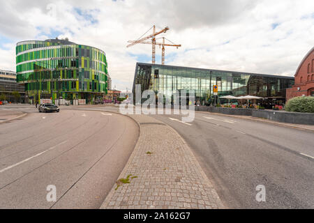 Sweden, Malmo, Malmo central station building Stock Photo