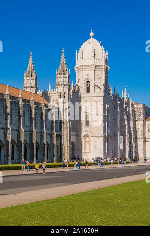 Portugal, Lisbon, Belem, Jeronimos Monastery Stock Photo