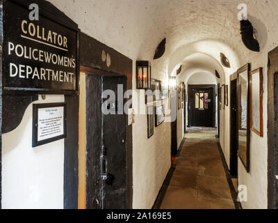 Interior of the Prison and Police Museum in Ripon North Yorkshire England Stock Photo