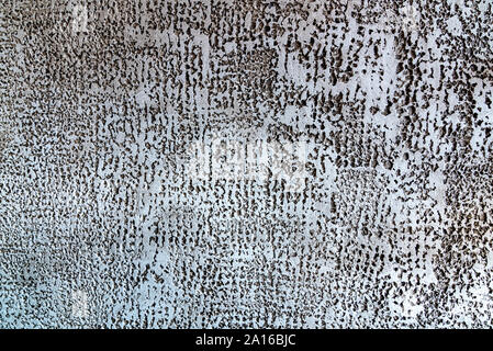 cement walls, beautiful artificial volumetric texture made by hand gray background Stock Photo