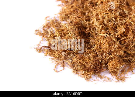 Tobacco isolated on a white background Stock Photo