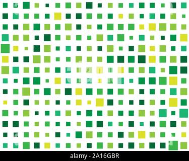 squares pixelated, block pixels random mosaic pattern / background. fusion checkered grid, mesh. shuffle, diffuse scatter squares. clutter matrix. geo Stock Vector