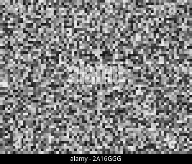 squares pixelated, block pixels random mosaic pattern / background. fusion checkered grid, mesh. shuffle, diffuse scatter squares. clutter matrix. geo Stock Vector