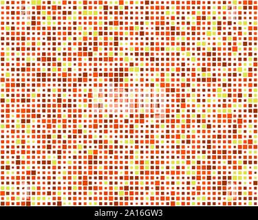 squares pixelated, block pixels random mosaic pattern / background. fusion checkered grid, mesh. shuffle, diffuse scatter squares. clutter matrix. geo Stock Vector