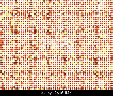 squares pixelated, block pixels random mosaic pattern / background. fusion checkered grid, mesh. shuffle, diffuse scatter squares. clutter matrix. geo Stock Vector