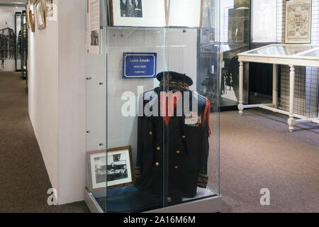 Paris, France - Sept 03, 2019:Exhibition in the  'Musee de la Prefecture de Paris', (Police Museum) in Paris, France. Stock Photo