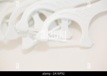 Dental Floss Container Isolated On White Background Stock Photo - Download  Image Now - iStock