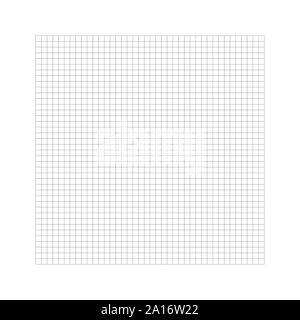 Criss-cross, bisect, crosshatch lines grid, mesh. Regular graph-paper, drafting paper pattern for plotting, measurement. Squared texture. Cellular gui Stock Vector