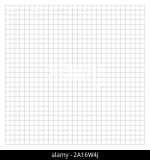 Criss-cross, bisect, crosshatch lines grid, mesh. Regular graph-paper, drafting paper pattern for plotting, measurement. Squared texture. Cellular gui Stock Vector