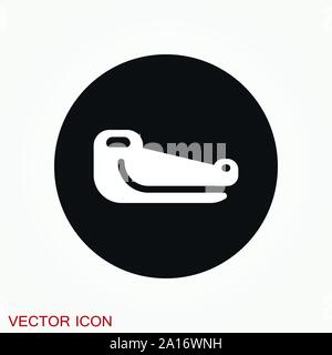 Crocodile icon. zoo animal flat design. vector symbol Stock Vector