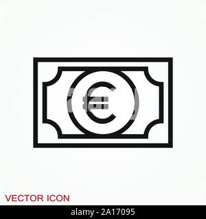 Money Currency Icon design template. Vector EPS Stock Vector
