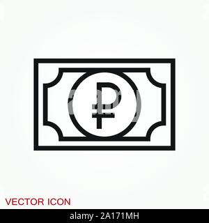 Money Currency Icon design template. Vector EPS Stock Vector